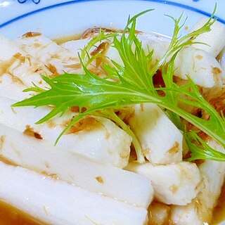 麺つゆで簡単“長芋のおかか和え”